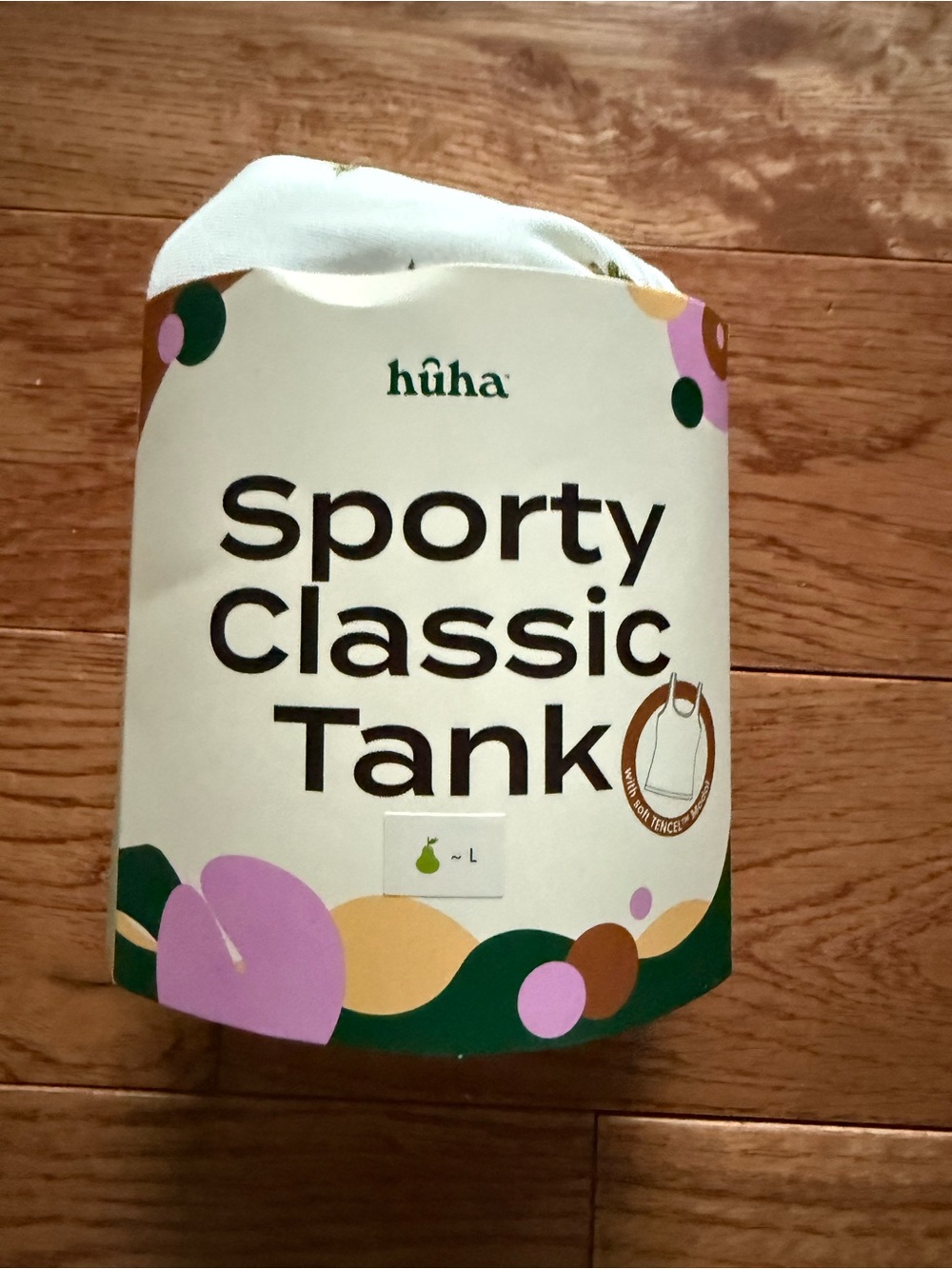 Huha Sporty Classic tank size L NWT
